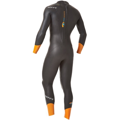 공동 작용 철인 3종 경기 Mens는 개빙 구역 수영을 위한 피부 내오프렌 잠수용 고무옷 가득 차있는 소매를 반반하게 합니다 협력 업체